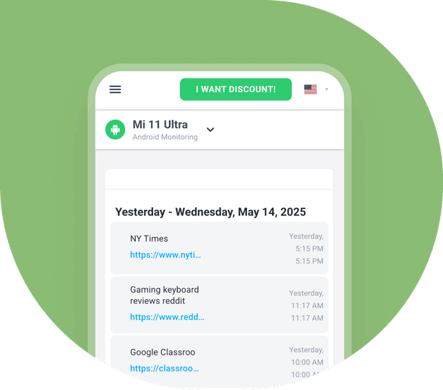 Web Browsing History Tracker - Manage Your Kid’s Activity