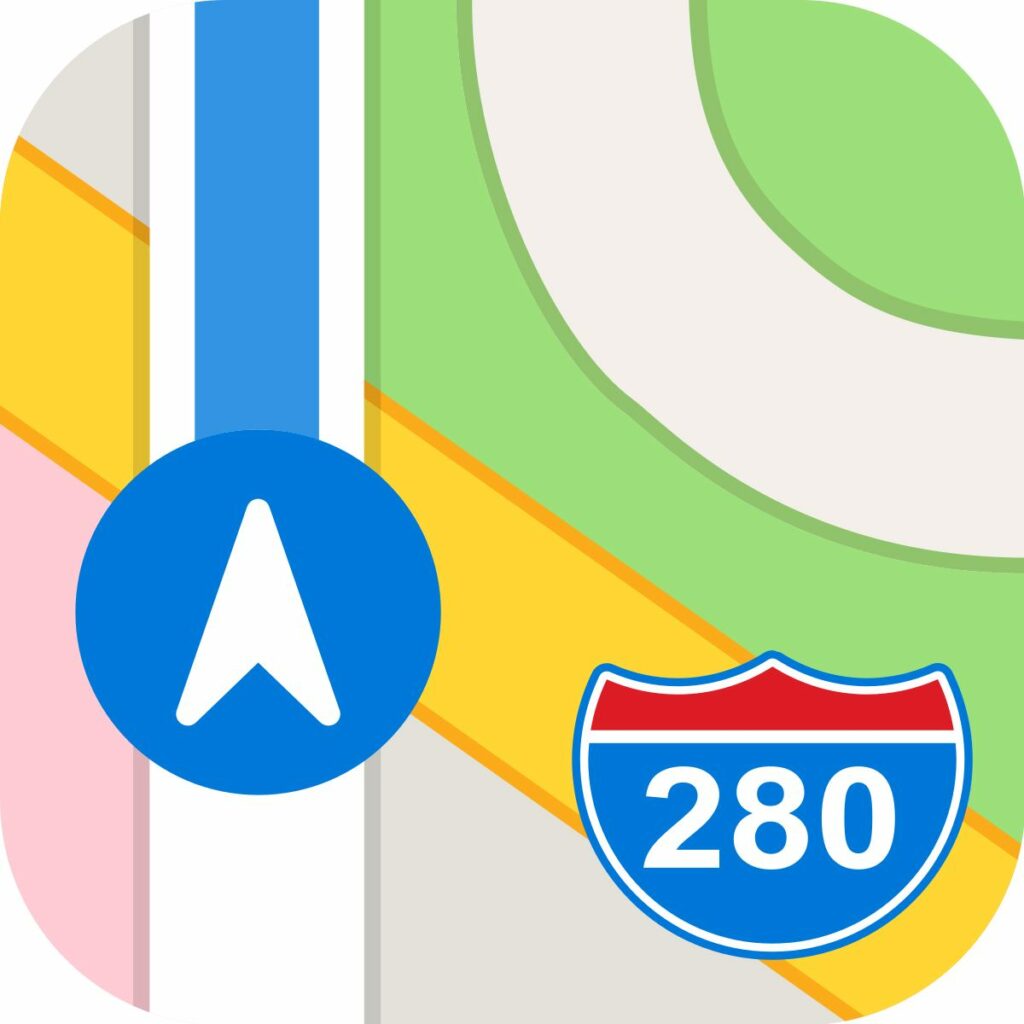 AppleMaps logo