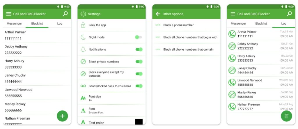 Call Blocker and SMS Blocker