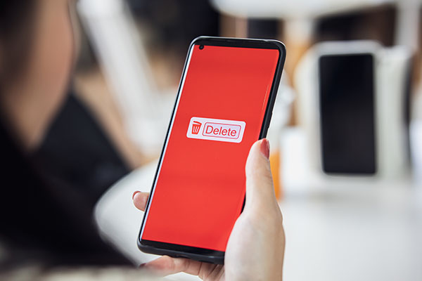 deleted texts