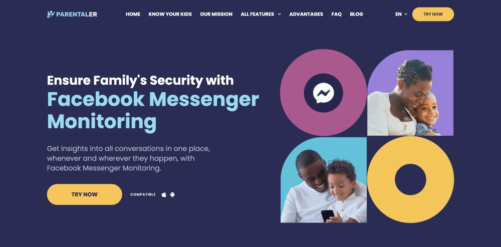 Ensure Family's Security withFacebook Messenger Monitoring